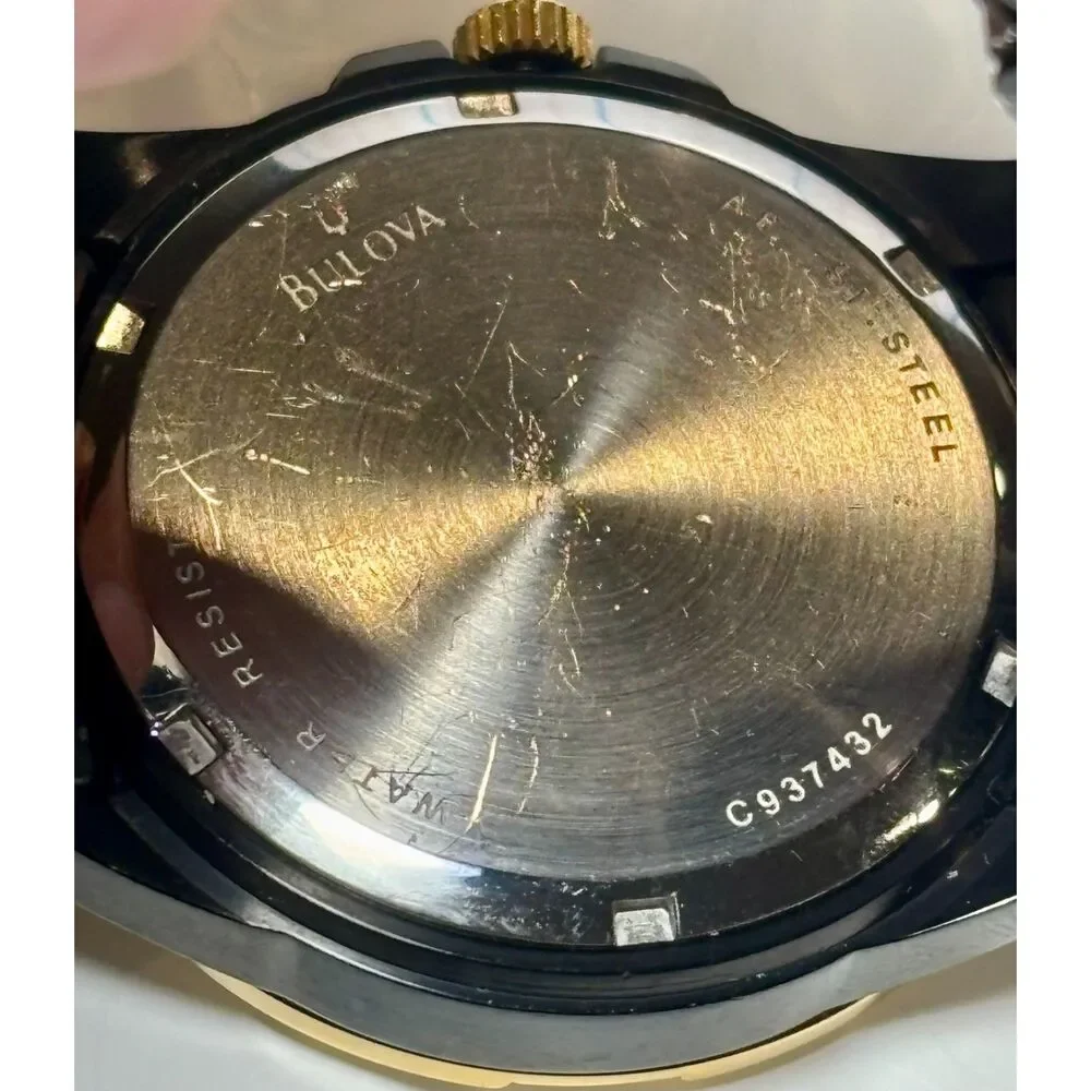 Bulova Marine Star 98D002 (C937432) Men's Watch – Fresh Battery